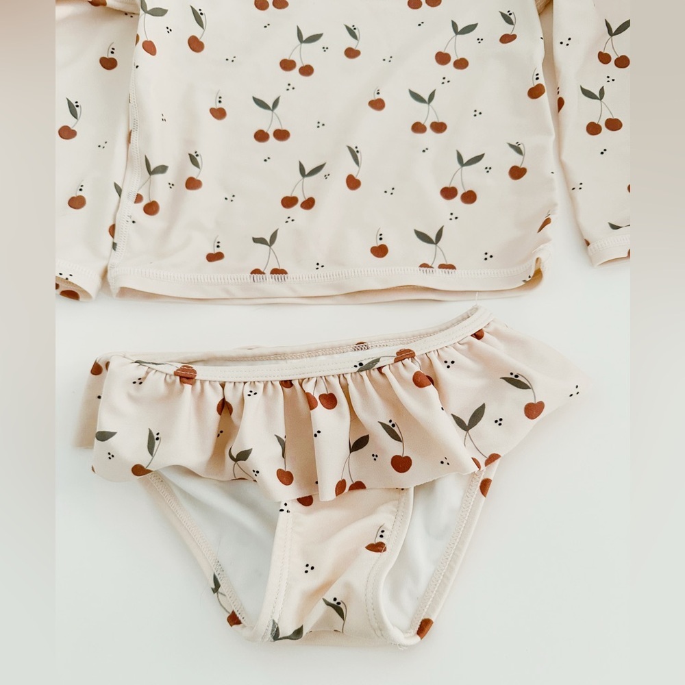 RYLEE + CRU - Cherry Two Piece Swim Suit - Picture 6 of 16